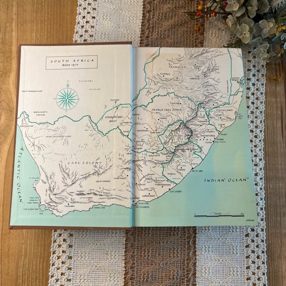 Washing of the Spears by Donald R. Morris 1965 Zulu War 1st Edt. Hardcover Book - Picture 4 of 8